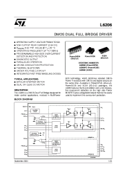 Datasheet L6206PD manufacturer STMicroelectronics