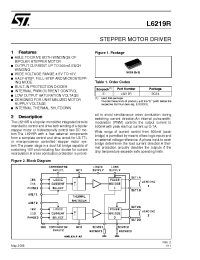 Datasheet L6219R manufacturer STMicroelectronics