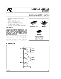 Datasheet L6221 manufacturer STMicroelectronics