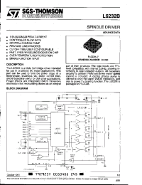 Datasheet L6232B производства STMicroelectronics