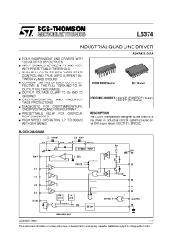 Datasheet L6374DP производства STMicroelectronics