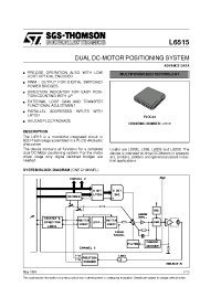 Datasheet L6515 производства STMicroelectronics