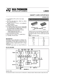 Datasheet L6605 производства STMicroelectronics