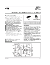 Datasheet L6712AD производства STMicroelectronics