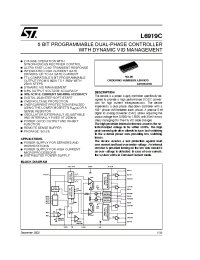 Datasheet L6919CDTR производства STMicroelectronics
