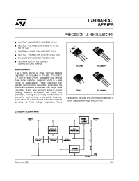 Datasheet L7805ABF производства STMicroelectronics