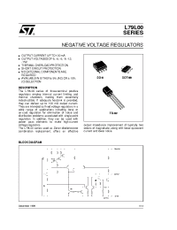 Datasheet L79L08CD производства STMicroelectronics