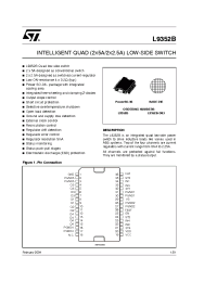 Datasheet L9352B-DIE1 производства STMicroelectronics