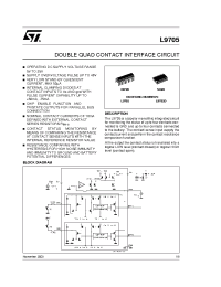 Datasheet L9705 производства STMicroelectronics
