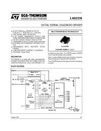 Datasheet L9822N производства STMicroelectronics