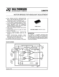 Datasheet L9907 производства STMicroelectronics