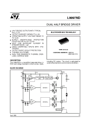 Datasheet L9997 производства STMicroelectronics