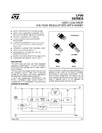 Datasheet LF15CV5V производства STMicroelectronics
