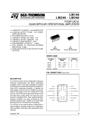 Datasheet LM148 производства STMicroelectronics