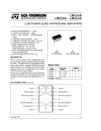 Datasheet LM224A-LM324A производства STMicroelectronics