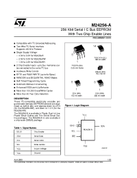 Datasheet M24256-A manufacturer STMicroelectronics