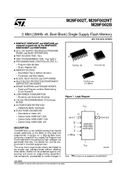 Datasheet M29F002B-120 производства STMicroelectronics
