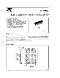 Datasheet M3493B1 производства STMicroelectronics