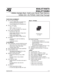 Datasheet M36L0T7050B0 производства STMicroelectronics