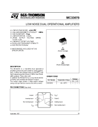 Datasheet MC33078D производства STMicroelectronics