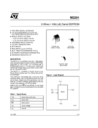 Datasheet MM2201M1TR производства STMicroelectronics