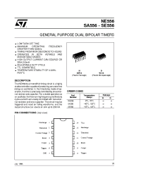 Datasheet NE556D производства STMicroelectronics
