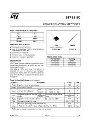 Datasheet STPS2150A manufacturer STMicroelectronics
