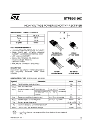 Datasheet STPS30150C manufacturer STMicroelectronics
