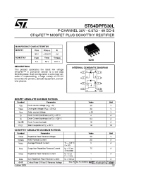 Datasheet STS4DPFS30L manufacturer STMicroelectronics