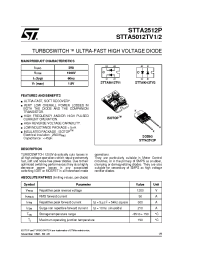 Datasheet STTA5012TV1/2 manufacturer STMicroelectronics