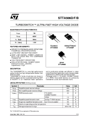Datasheet STTA506F manufacturer STMicroelectronics