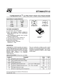 Datasheet STTA9012TV manufacturer STMicroelectronics