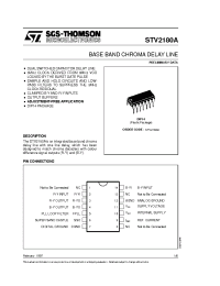 Datasheet STV2180A manufacturer STMicroelectronics