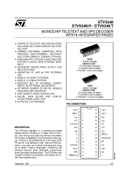 Datasheet STV5348DT manufacturer STMicroelectronics
