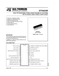 Datasheet STV8223B manufacturer STMicroelectronics