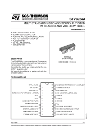 Datasheet STV8224A manufacturer STMicroelectronics