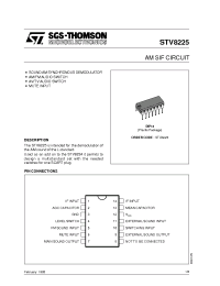 Datasheet STV8225 manufacturer STMicroelectronics