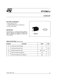 Datasheet STVD901 manufacturer STMicroelectronics