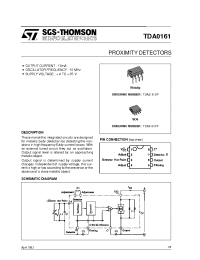 Datasheet TDA0161DP производства STMicroelectronics