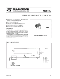 Datasheet TDA1154 производства STMicroelectronics