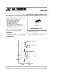 Datasheet TDA7268 производства STMicroelectronics