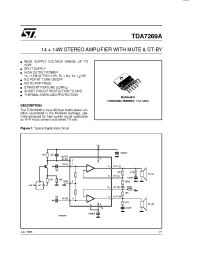 Datasheet TDA7269A производства STMicroelectronics
