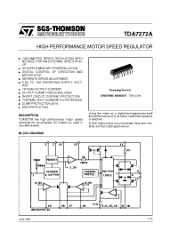 Datasheet TDA7272A производства STMicroelectronics