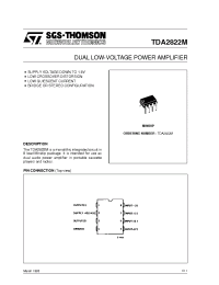 Datasheet TDA7282 производства STMicroelectronics