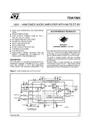 Datasheet TDA7293V производства STMicroelectronics