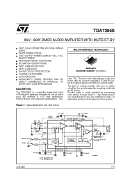 Datasheet TDA7295S производства STMicroelectronics