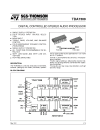 Datasheet TDA7300 производства STMicroelectronics