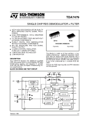 Datasheet TDA7479D производства STMicroelectronics