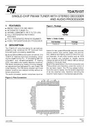 Datasheet TDA7513T производства STMicroelectronics