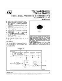 Datasheet TDA7550 производства STMicroelectronics